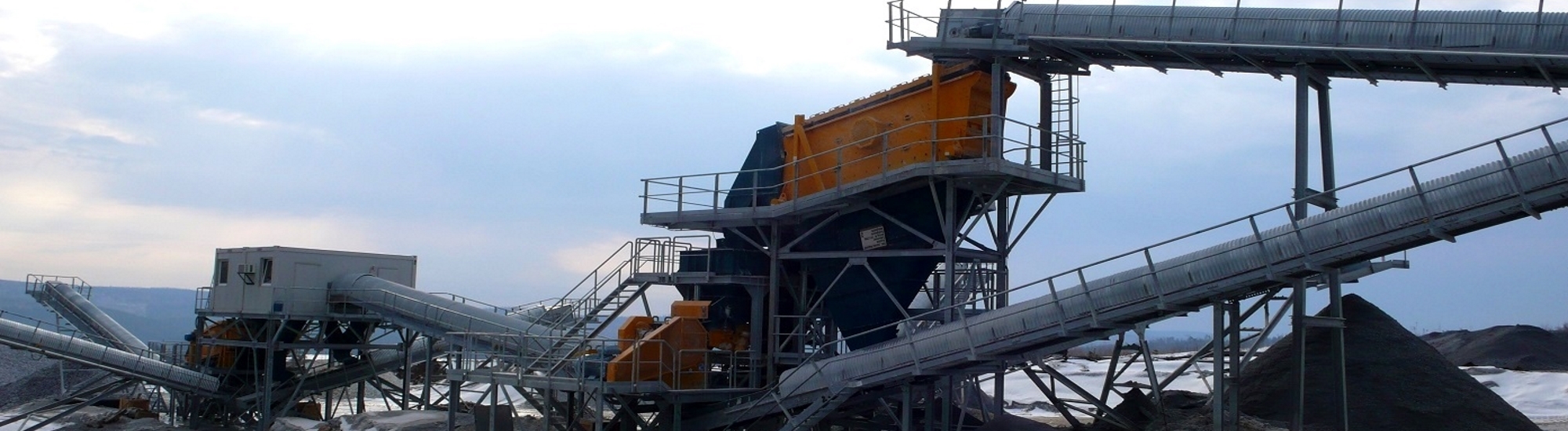 mining ore sorting conveyor system