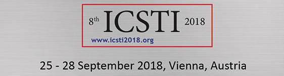 ICSTI logo with conference day
