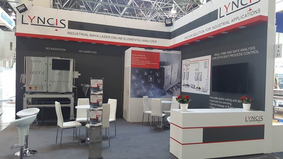 Lyncis exhibition stand in mitec