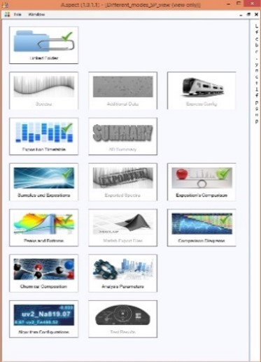 Coal analyzer control software